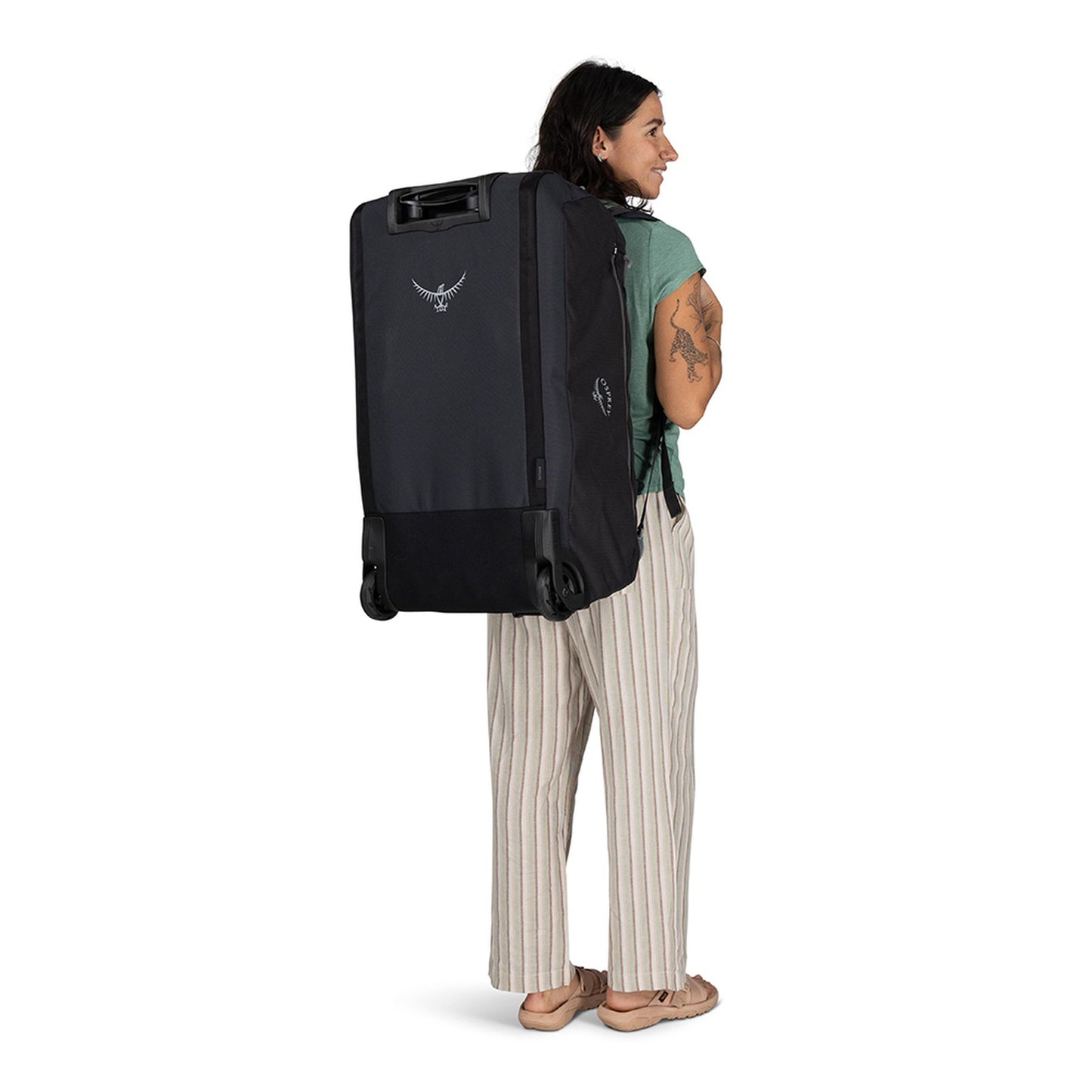 Osprey Daylite Travel Daylite™ Wheeled Duffel 85 - Blue Spikemoss/Alkaline