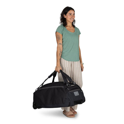 Osprey Daylite Travel Daylite™ Wheeled Duffel 85 - Blue Spikemoss/Alkaline