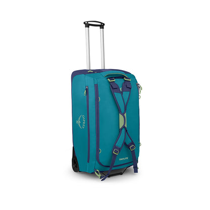 Osprey Daylite Travel Daylite™ Wheeled Duffel 85 - Blue Spikemoss/Alkaline