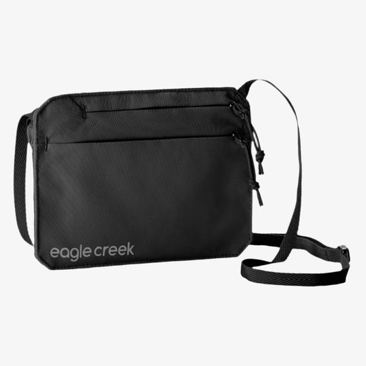 eagle creek black mini crossbody rfid bag backpack Stash Sling With its integrated RFID protection Stash RFID Sling Bag |