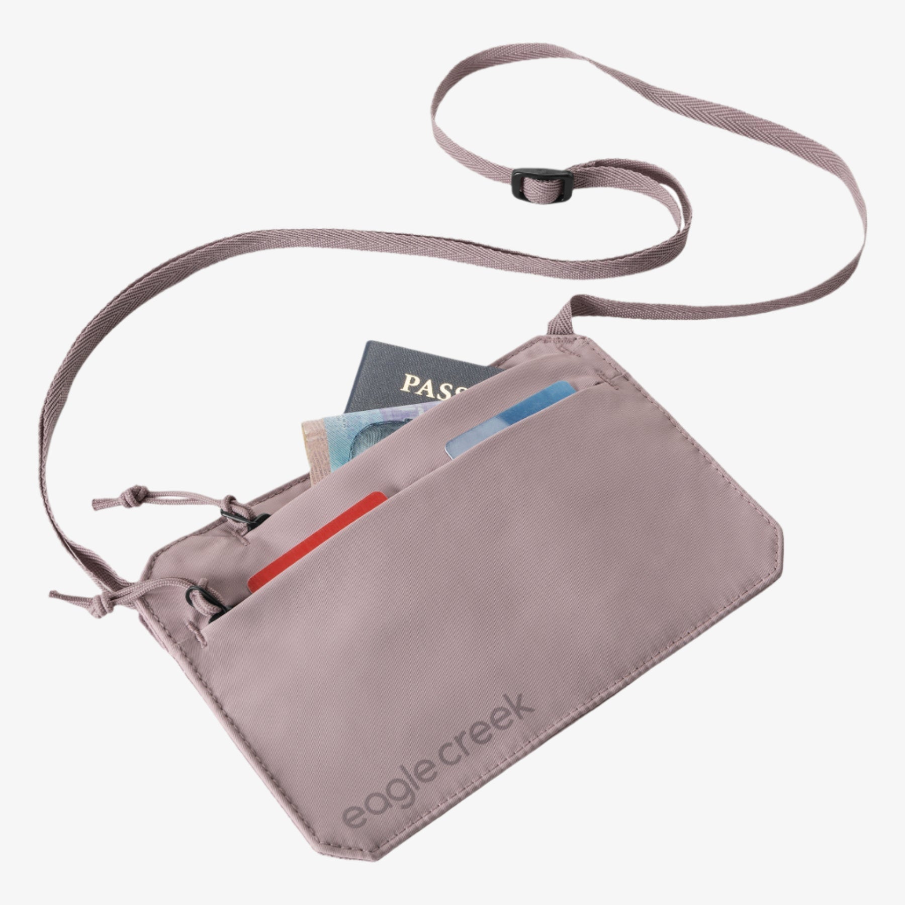 Eagle Creek Undercover RFID Neck Wallet - Orchid