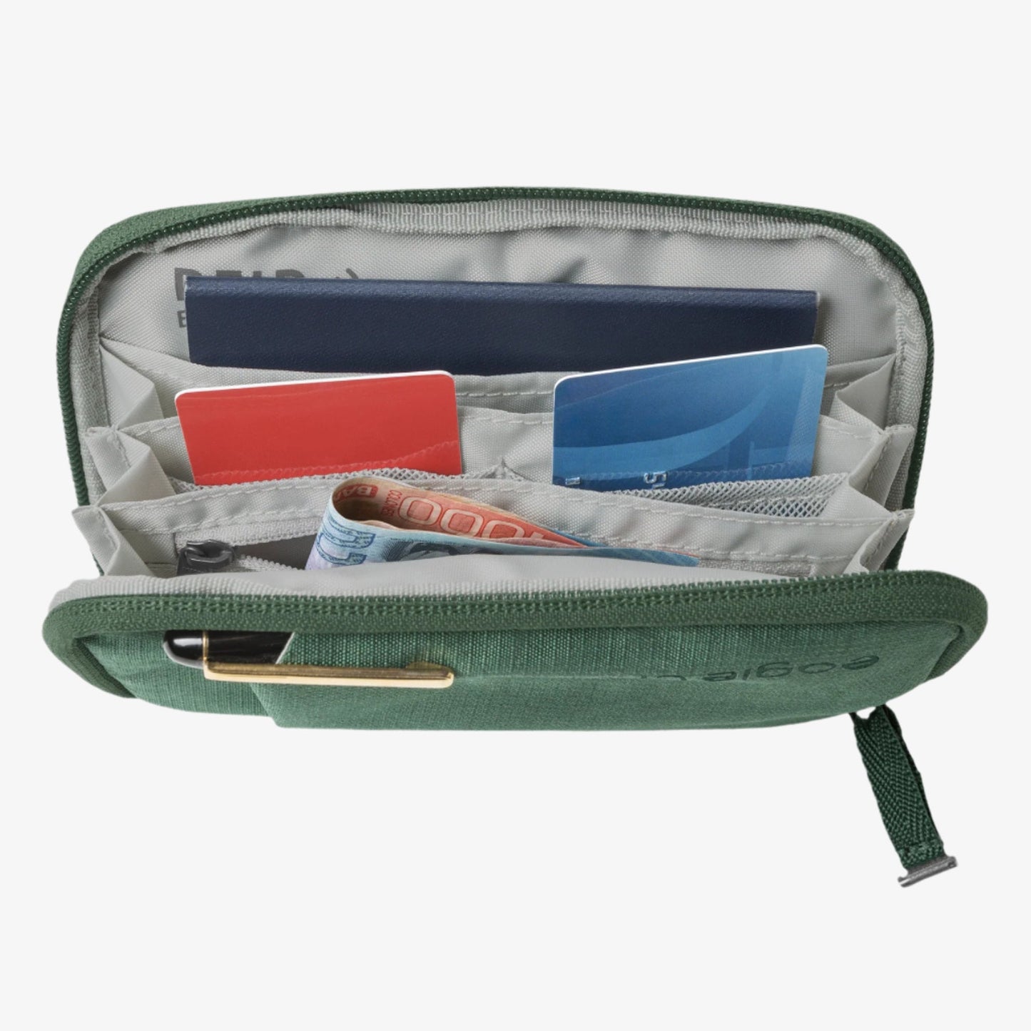 Eagle Creek Stash RFID Passport Wallet - Grass Green