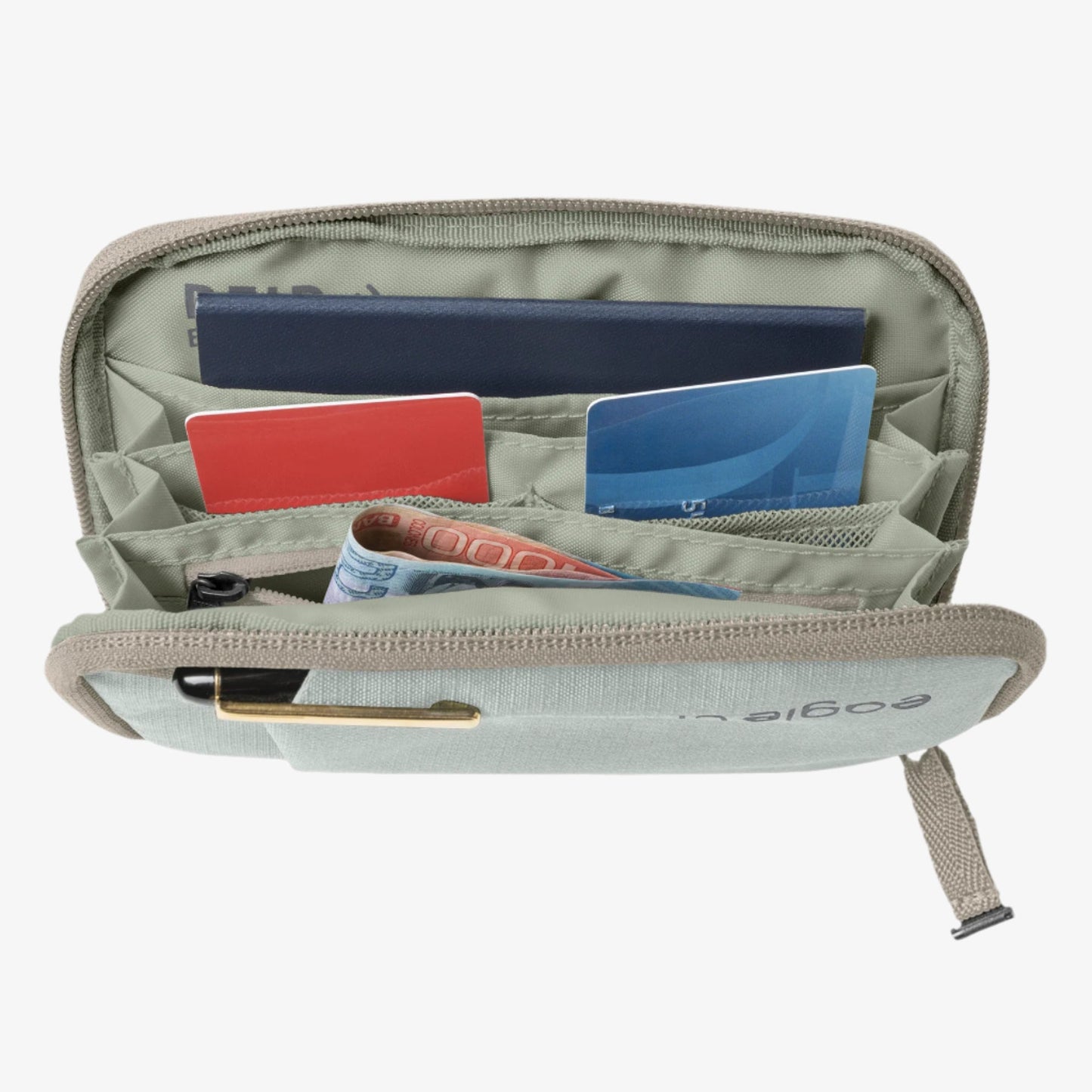 Eagle Creek Stash RFID Passport Wallet - Storm Grey