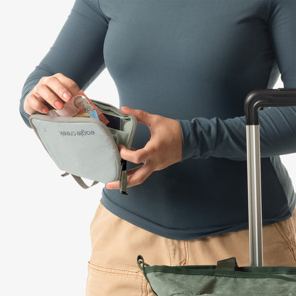 Eagle Creek Stash RFID Passport Wallet - Storm Grey
