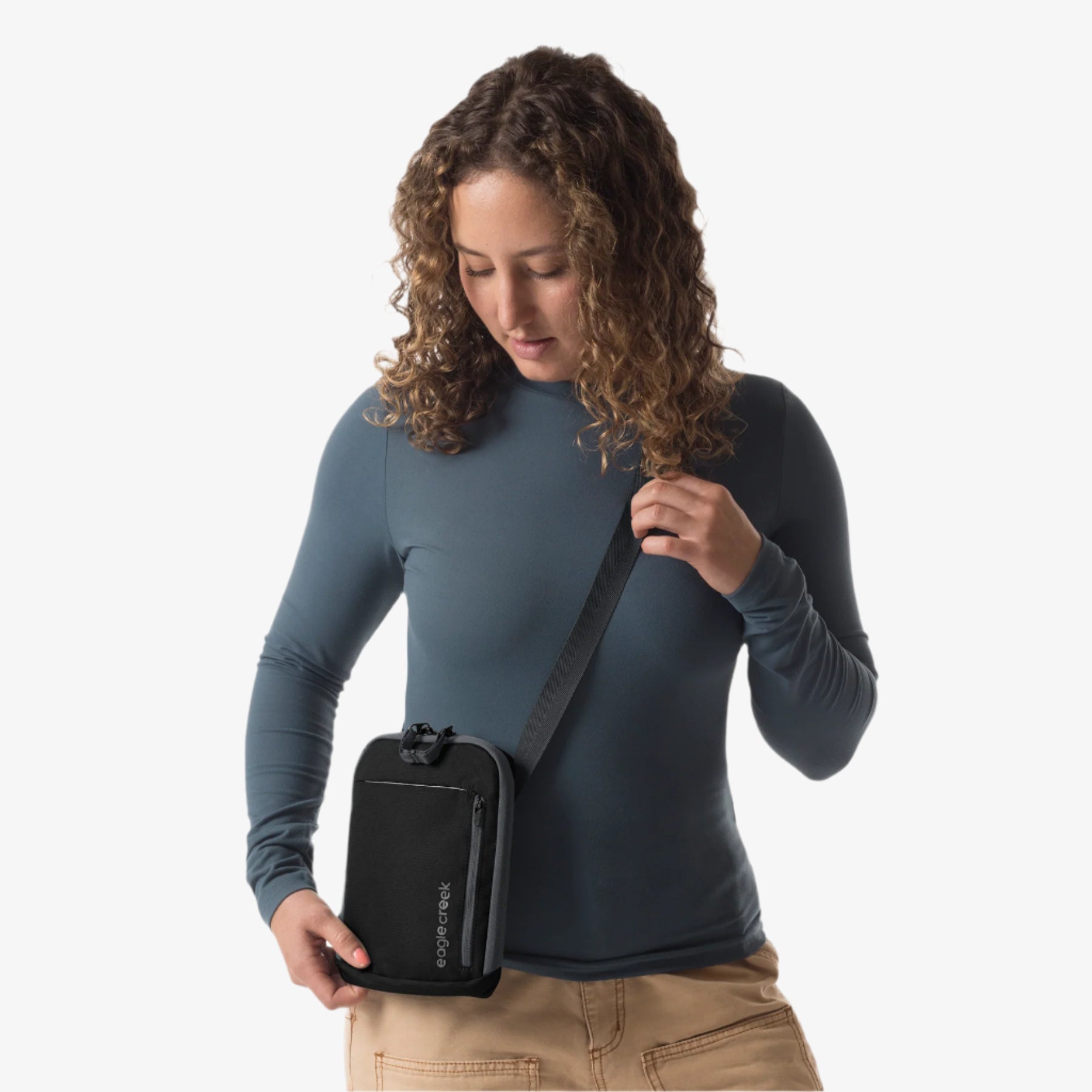 Eagle Creek Stash RFID Crossbody Bag - Black