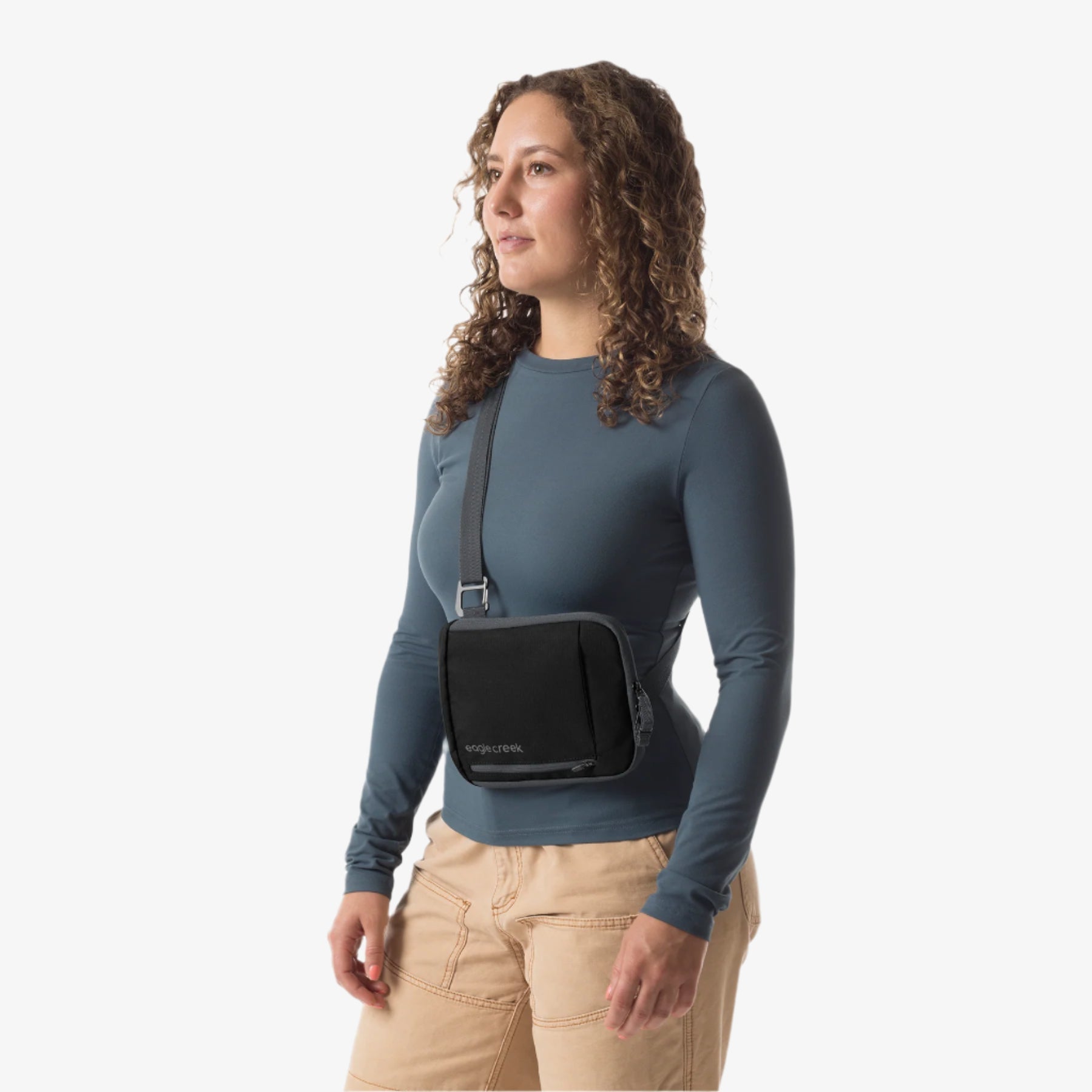Eagle Creek Stash RFID Crossbody Bag - Black