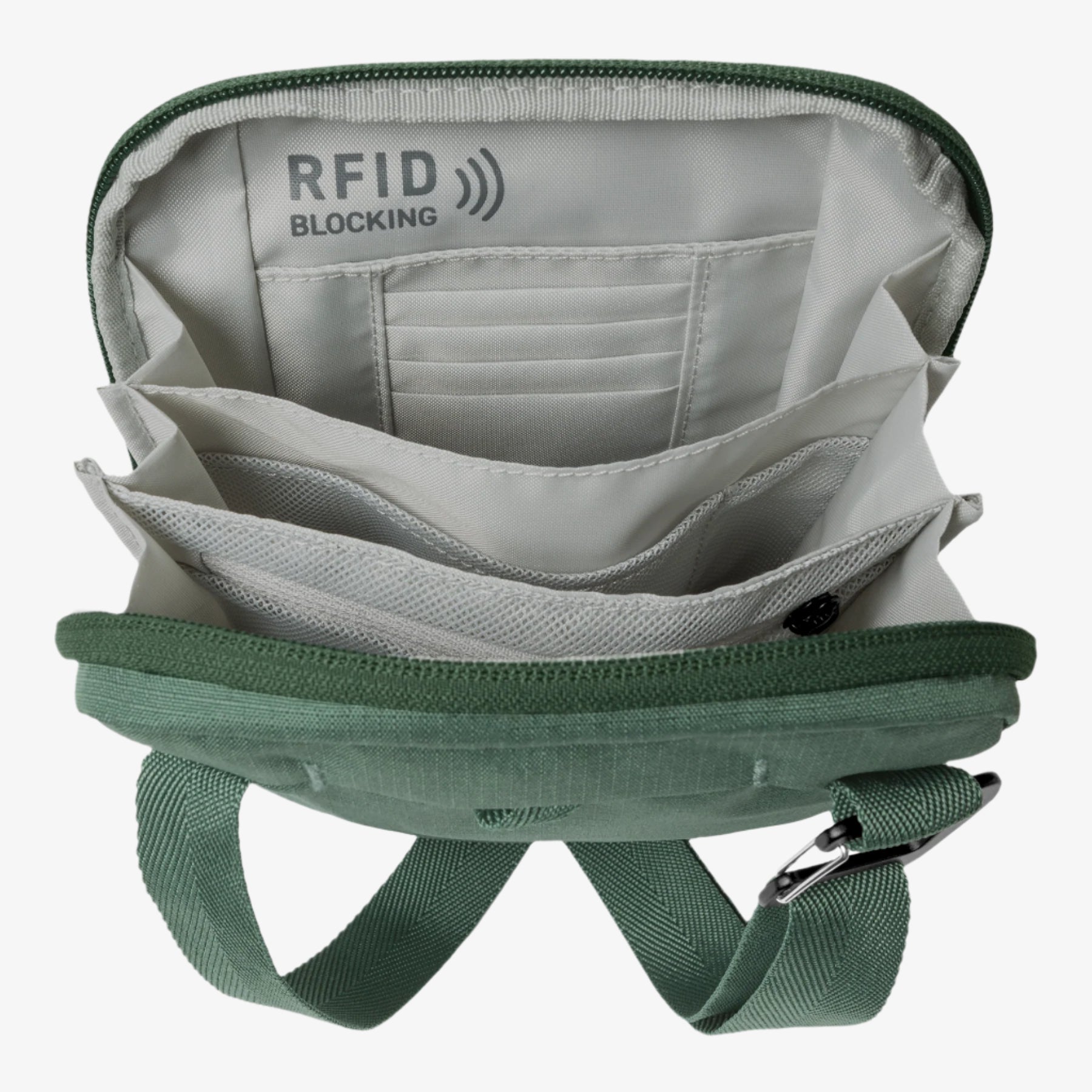 Eagle Creek Stash RFID Crossbody Bag - Grass Green