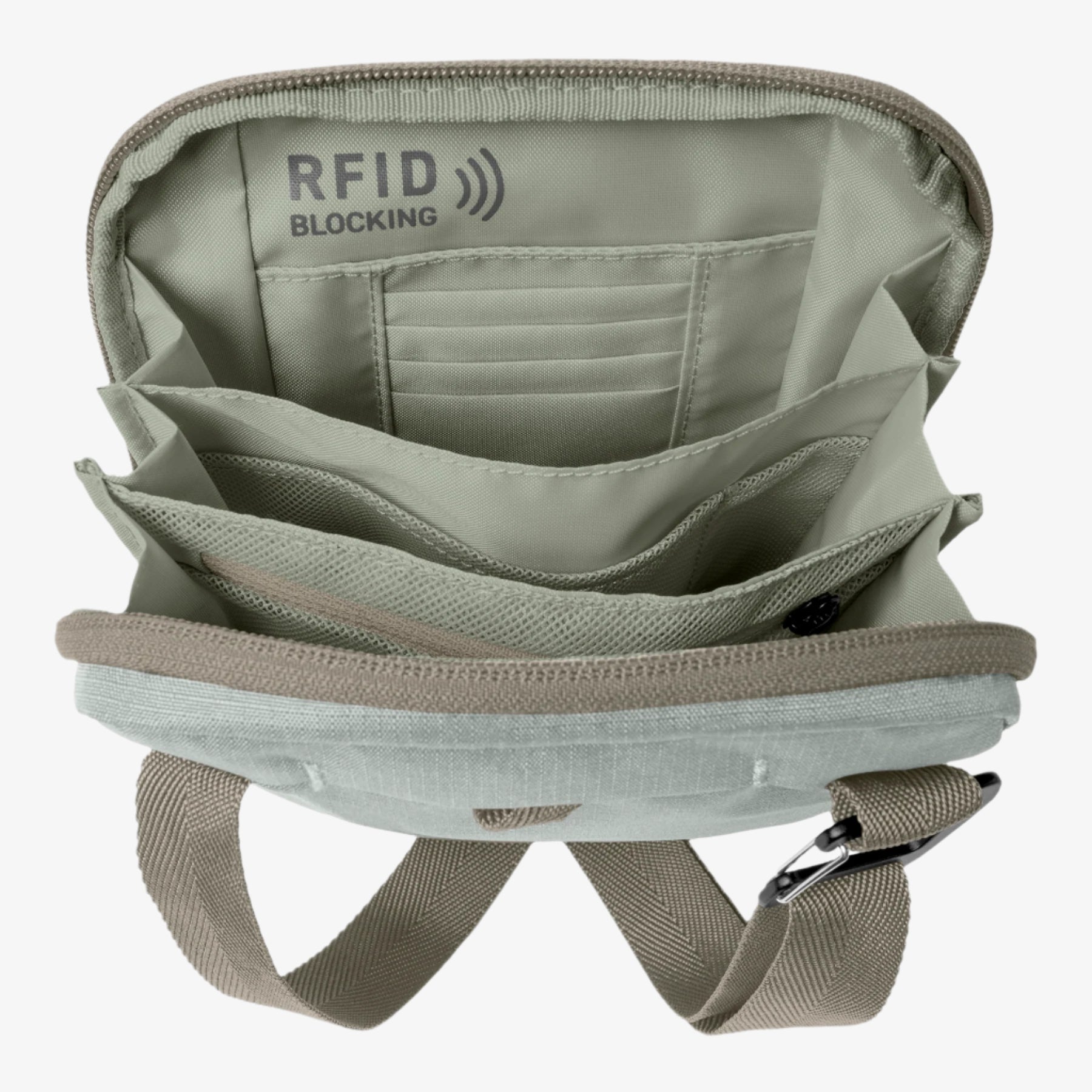 Eagle Creek Stash RFID Crossbody Bag - Storm Grey
