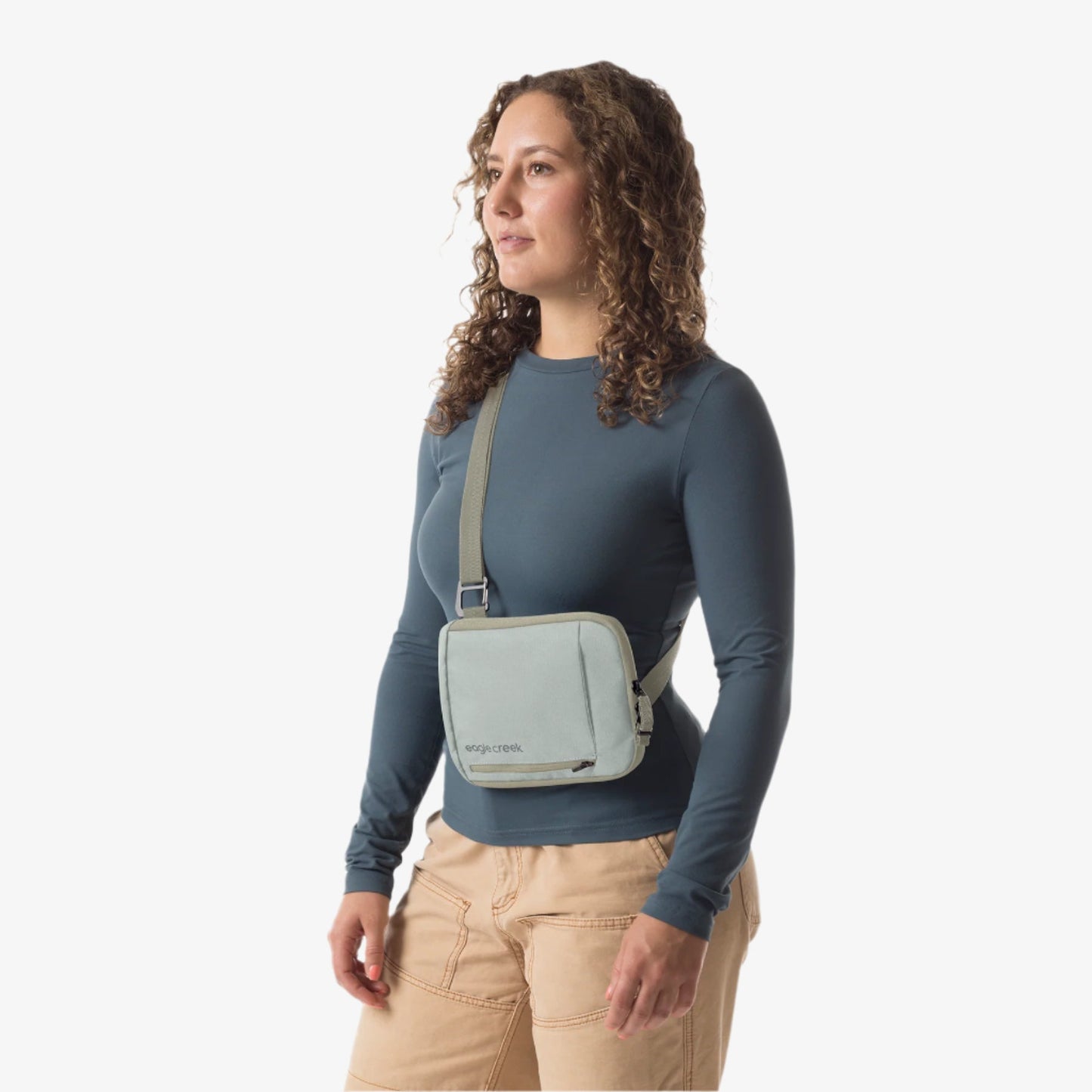 Eagle Creek Stash RFID Crossbody Bag - Storm Grey