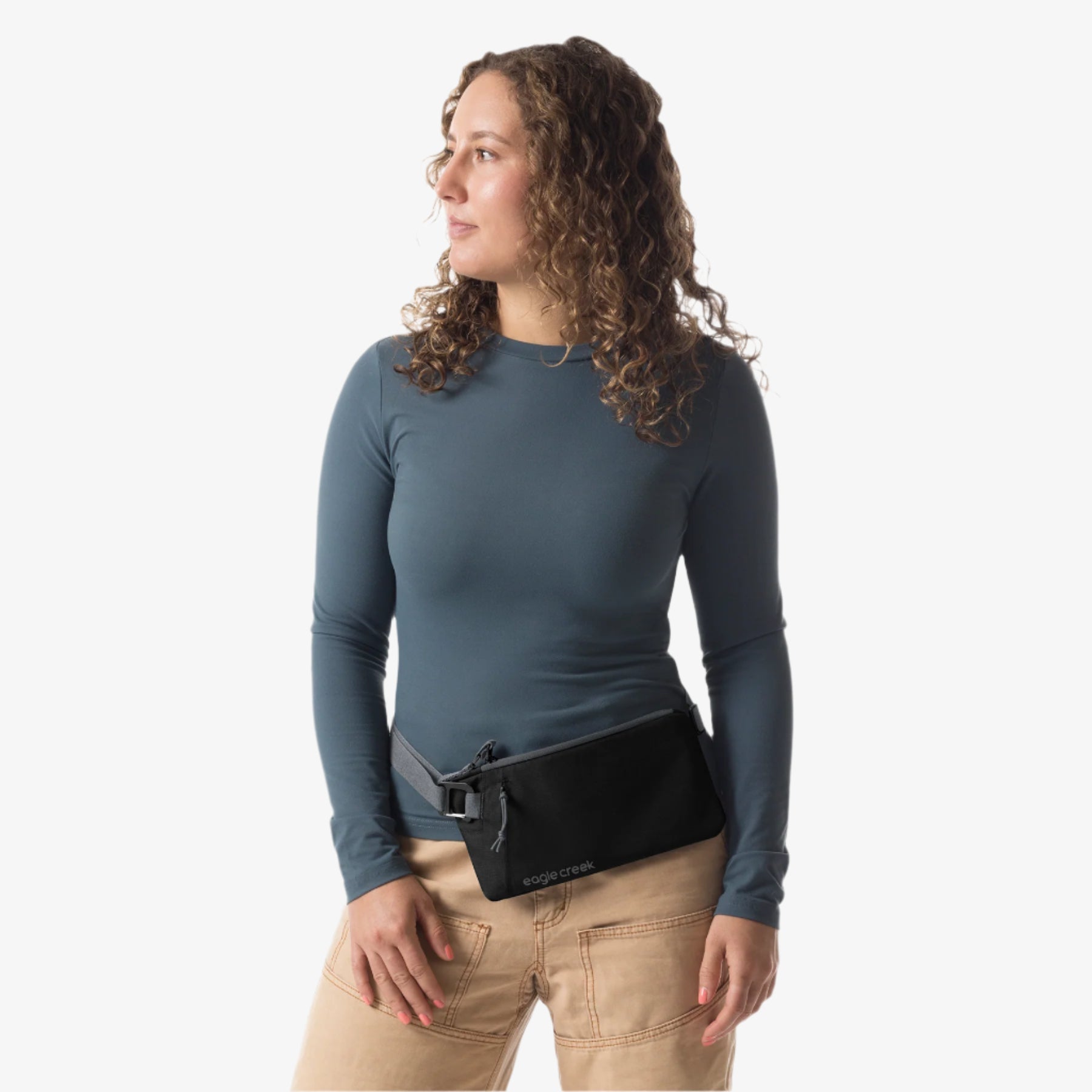 Eagle Creek Stash RFID Sling Bag - Black