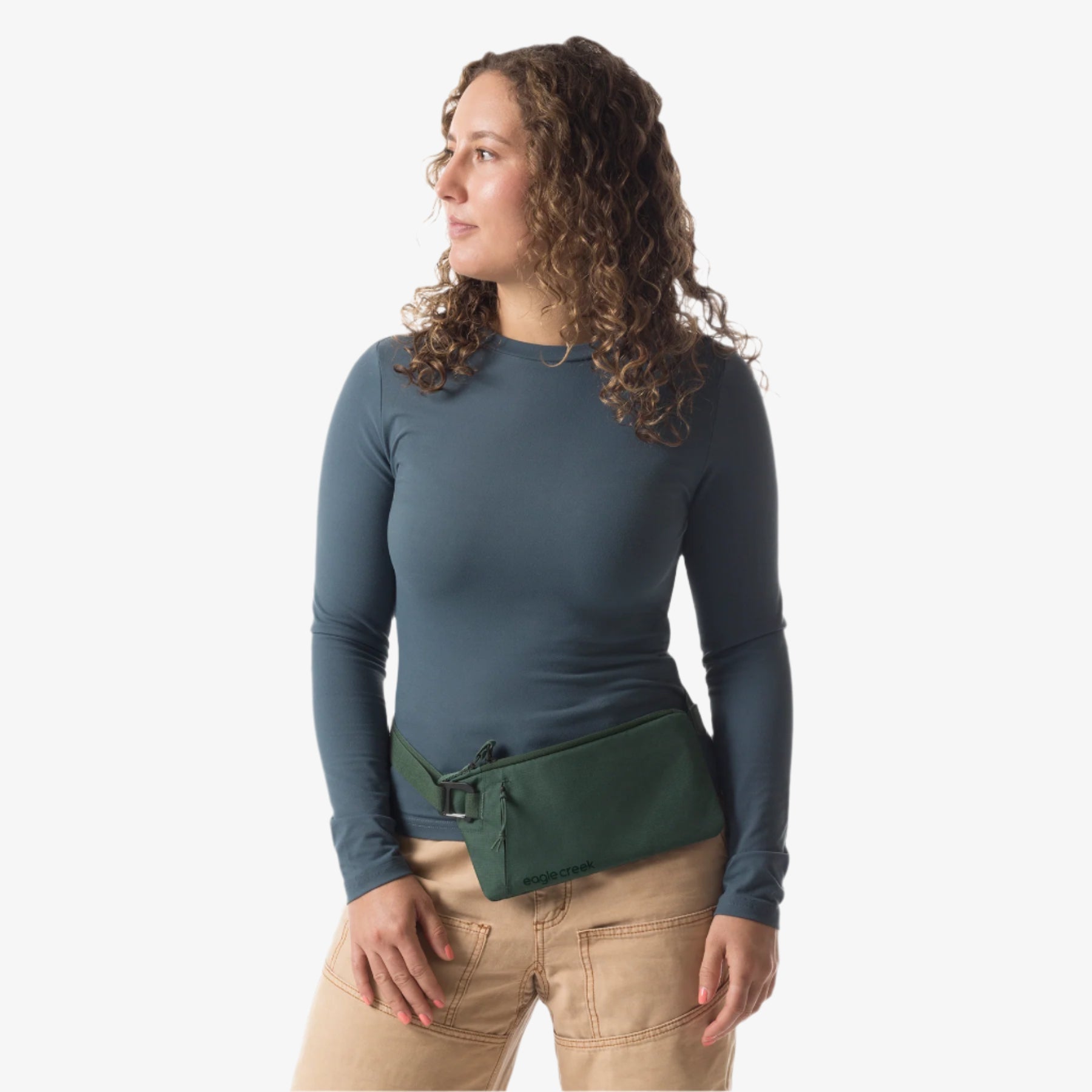 Eagle Creek Stash RFID Sling Bag - Grass Green