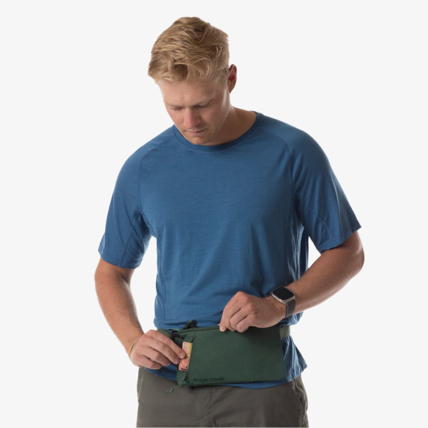 Eagle Creek Stash RFID Sling Bag - Grass Green