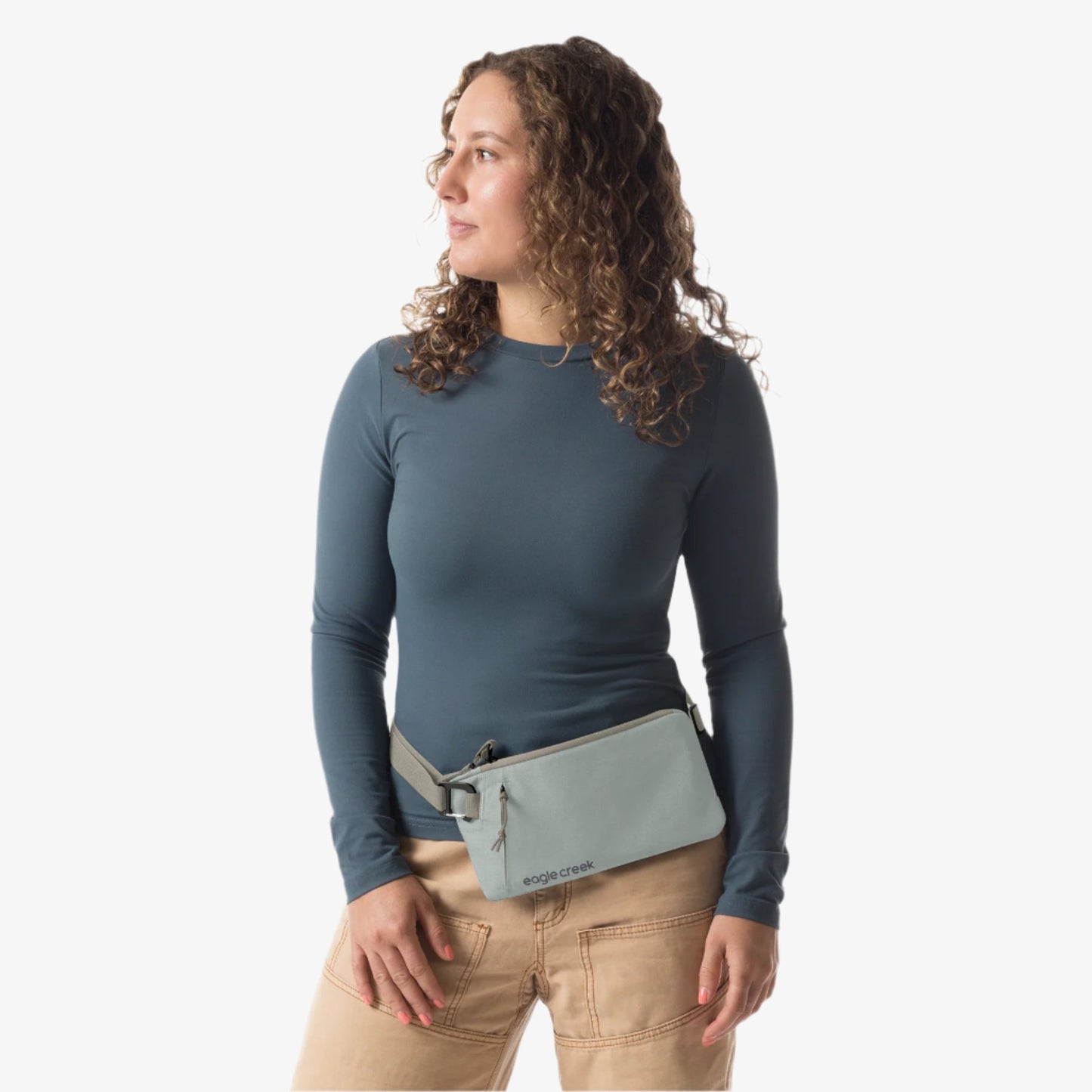 Eagle Creek Stash RFID Sling Bag - Storm Grey