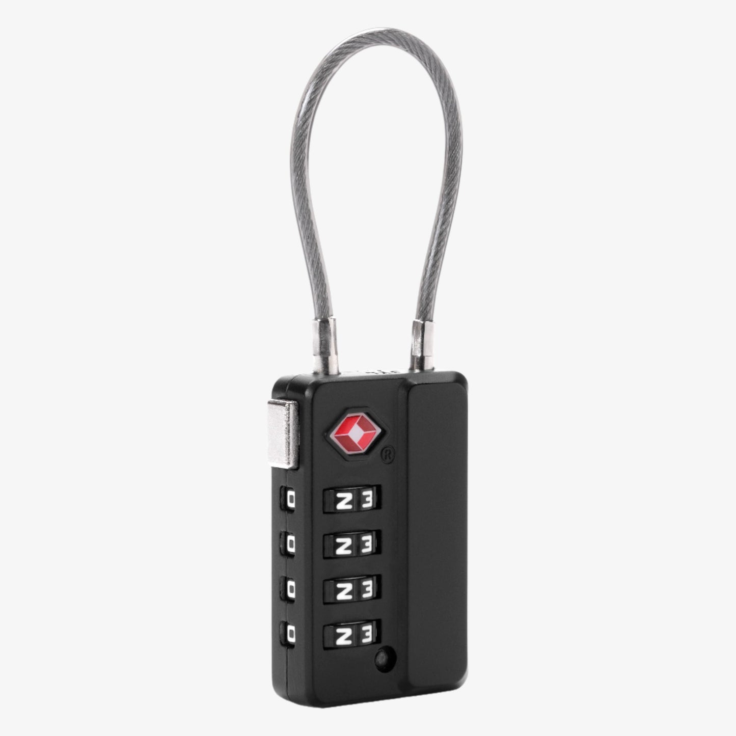 Eagle Creek Travel Safe 4-Dial TSA Cable Lock - Black