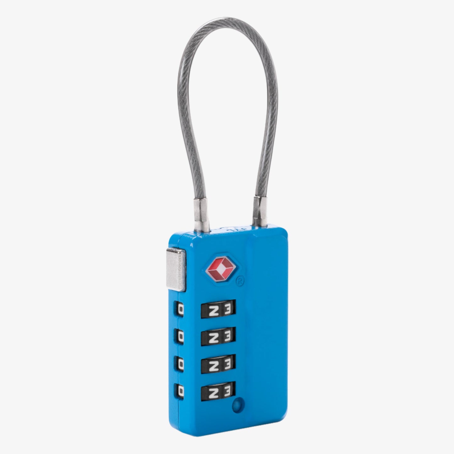 Eagle Creek Travel Safe 4-Dial TSA Cable Lock - Brilliant Blue