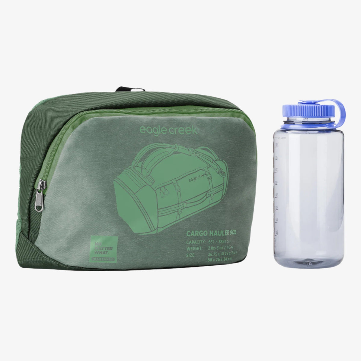 Eagle Creek Cargo Hauler 60L Duffel Bag - Duck Green