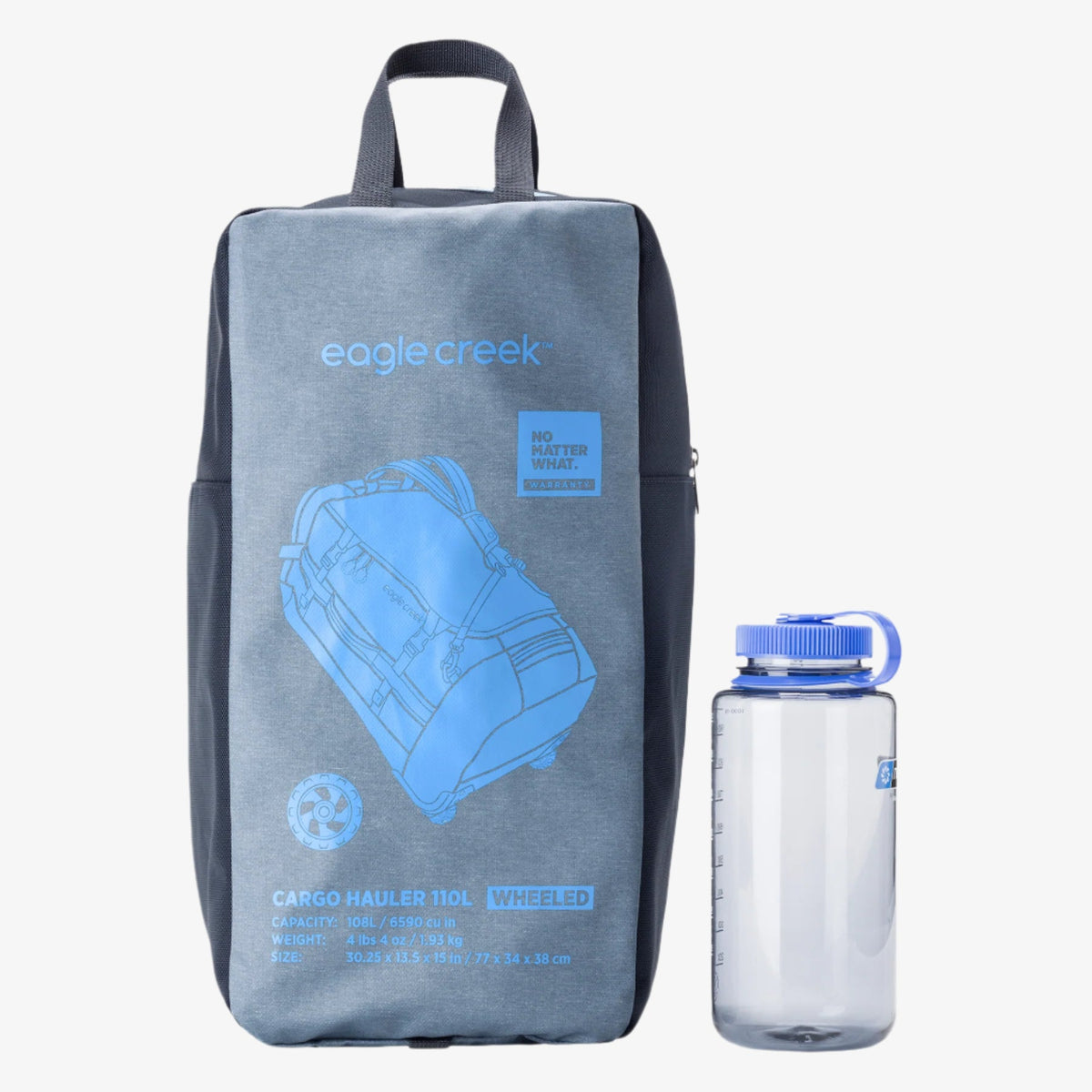Eagle Creek Cargo Hauler 110L Wheeled Duffel Bag - Glacier Blue