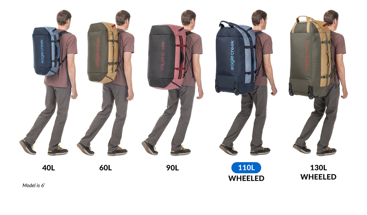 Eagle Creek Cargo Hauler 110L Wheeled Duffel Bag - Glacier Blue