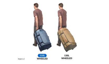Eagle Creek Cargo Hauler 110L Wheeled Duffel Bag - Duck Green