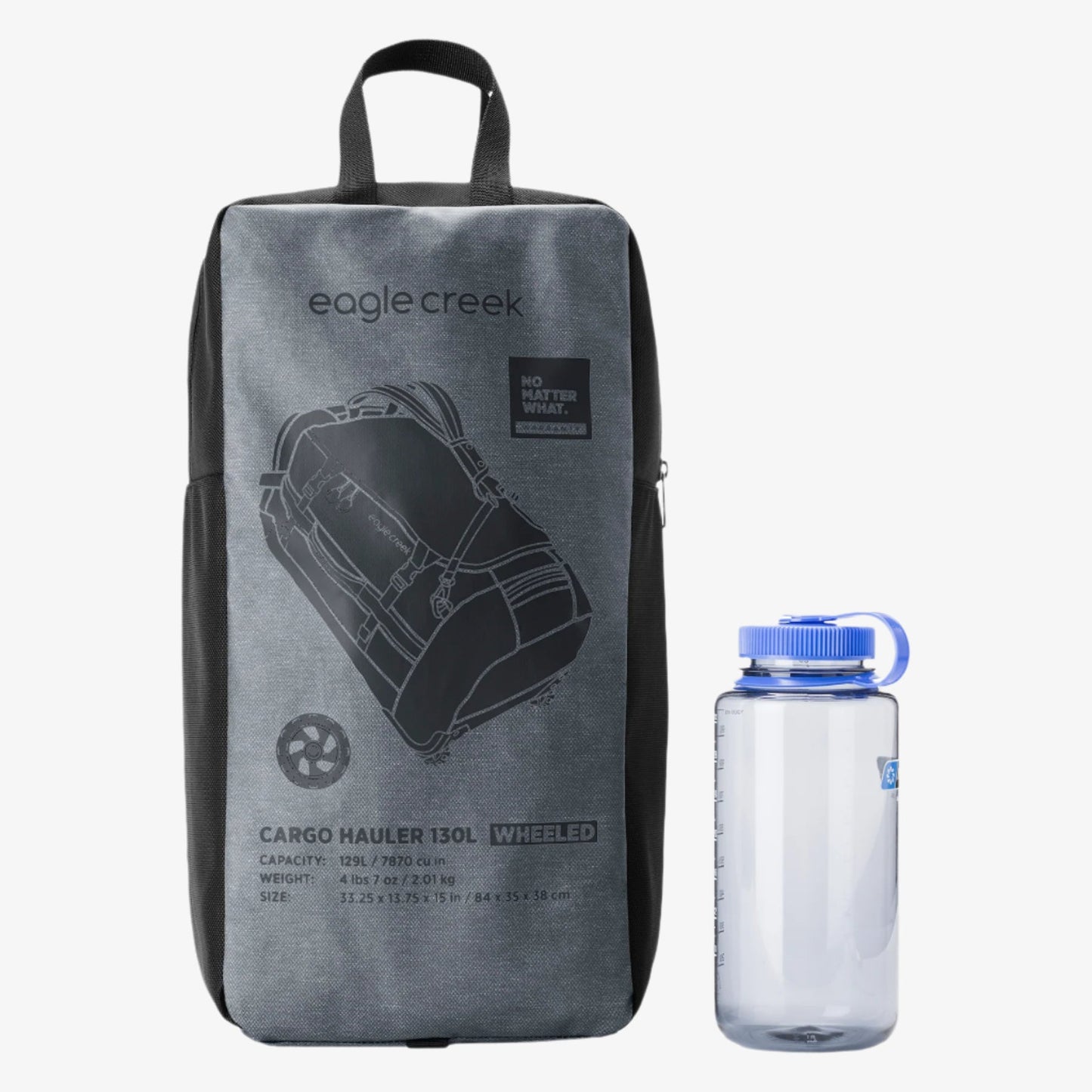 Eagle Creek Cargo Hauler 130L Wheeled Duffel Bag - Charcoal
