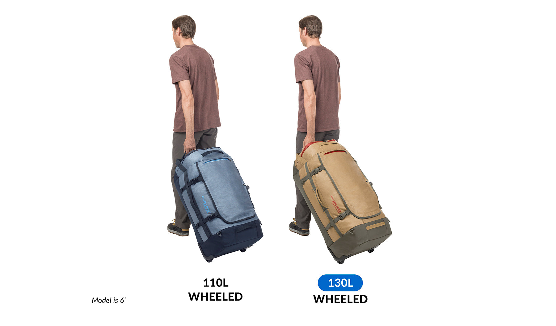 Eagle Creek Cargo Hauler 130L Wheeled Duffel Bag - Charcoal