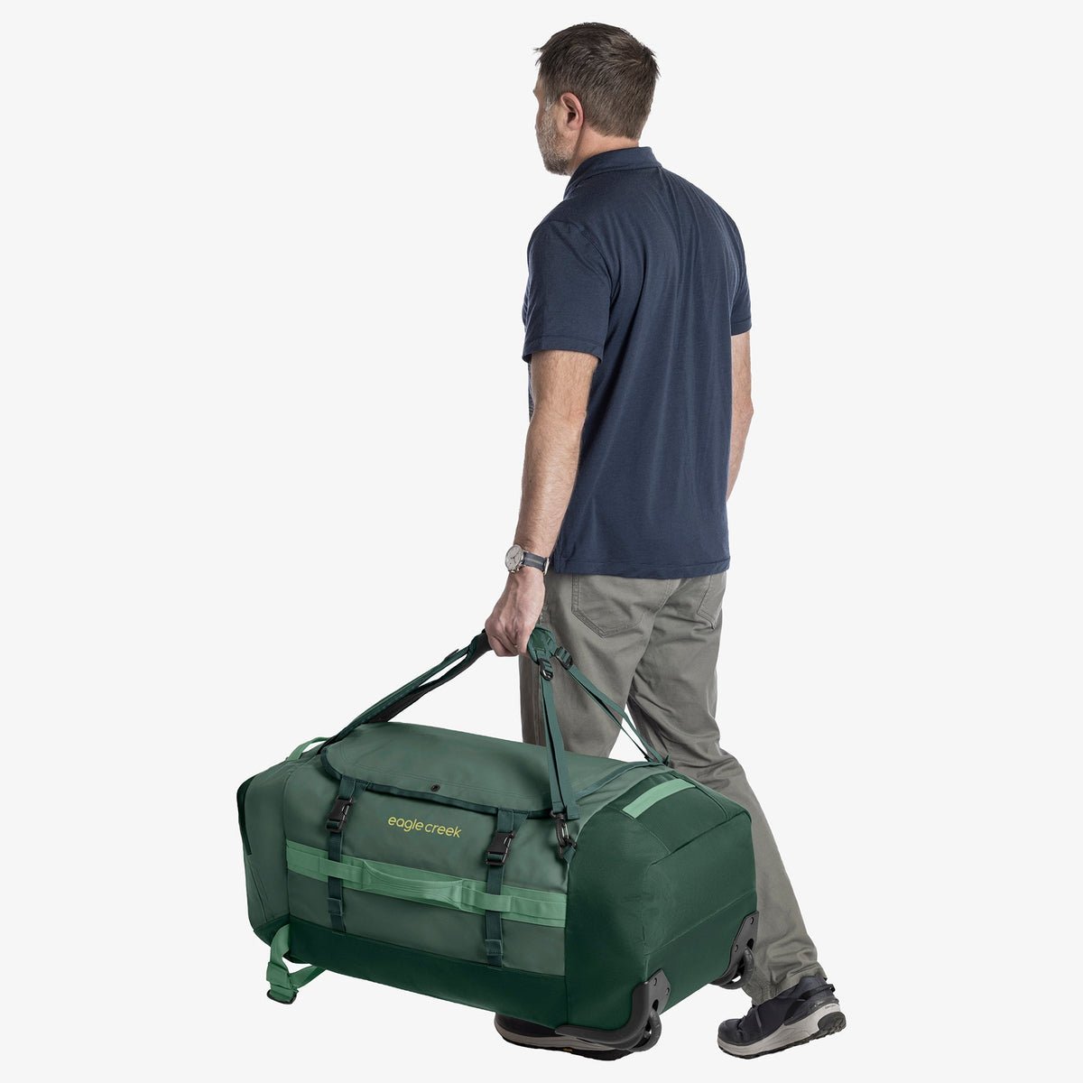 Eagle Creek Cargo Hauler 110L Rolling Duffel Bag - Sycamore Green