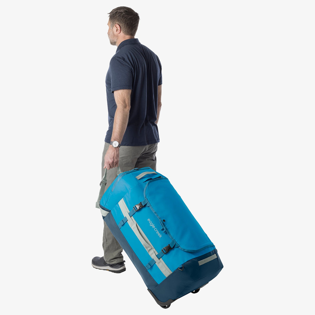 Eagle Creek Cargo Hauler 110L Rolling Duffel Bag - Harbor Blue