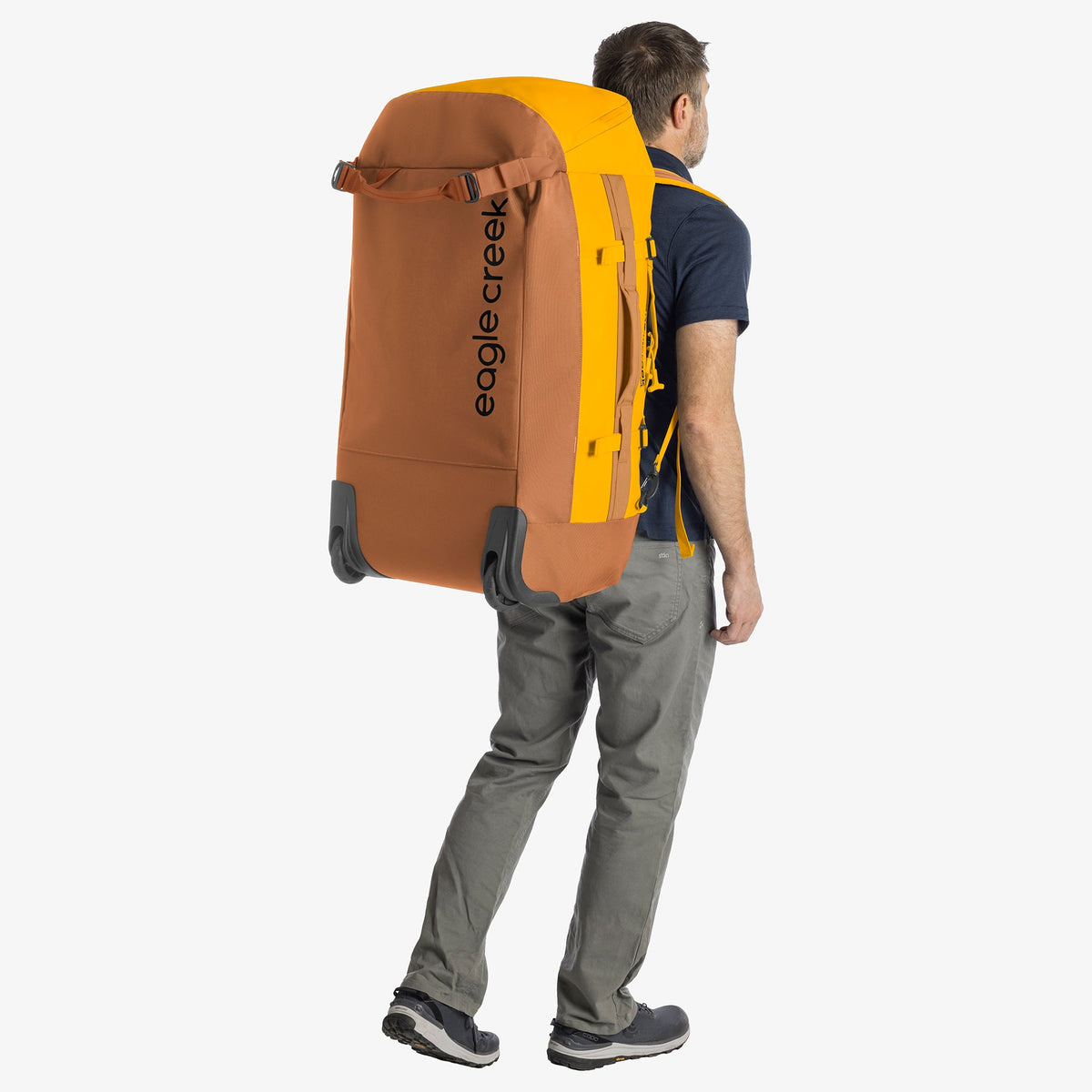Eagle Creek Cargo Hauler 110L Rolling Duffel Bag - Citrus Orange