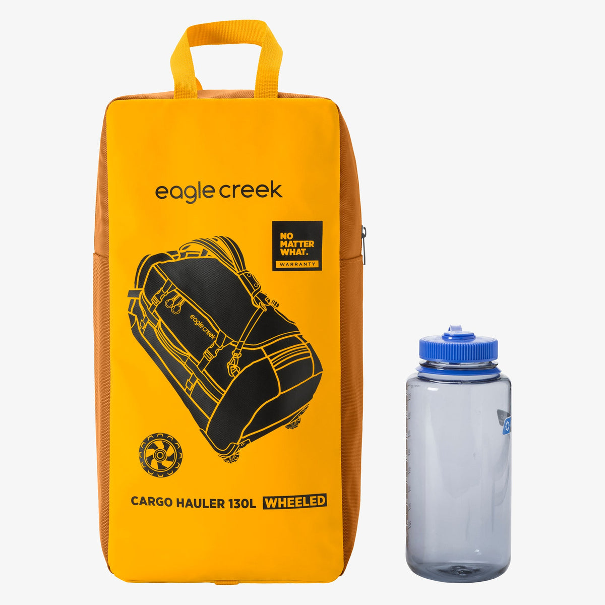 Eagle Creek Cargo Hauler 130L Rolling Duffel Bag - Citrus Orange