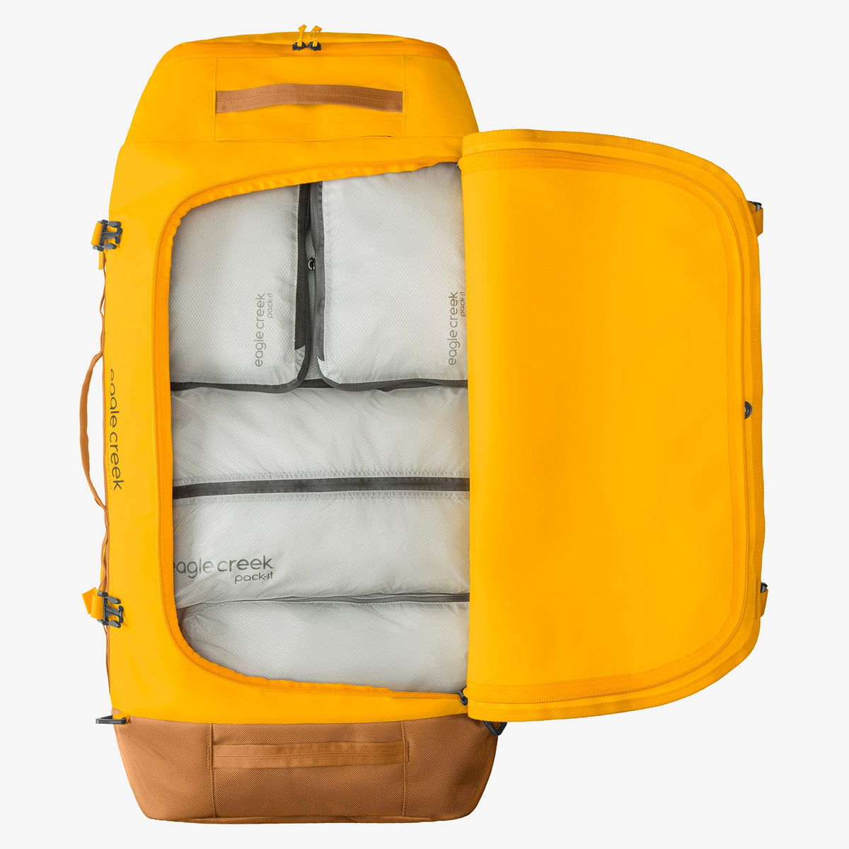 Eagle Creek Cargo Hauler 130L Rolling Duffel Bag - Citrus Orange