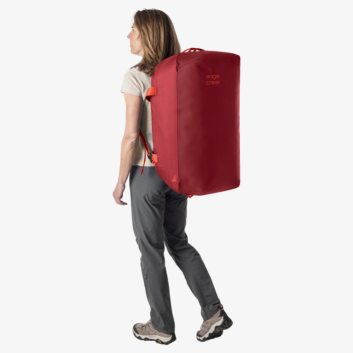 Eagle Creek No Matter What 90L Duffel Bag - Cranberry Red