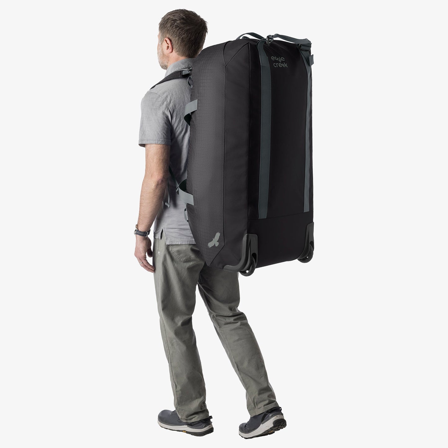 Eagle Creek No Matter What 120L Rolling Duffel Bag - Black