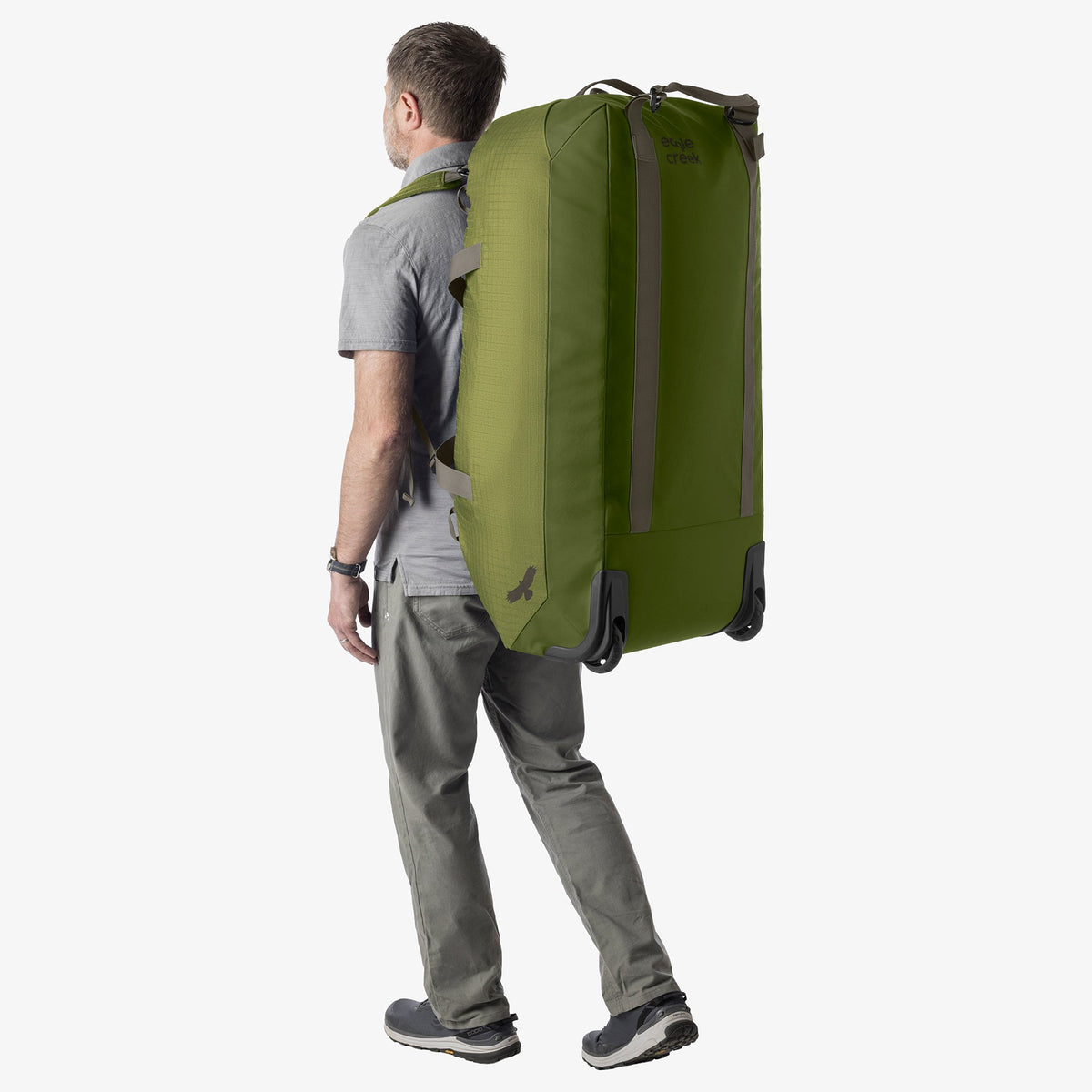 Eagle Creek No Matter What 120L Rolling Duffel Bag - Olive Green