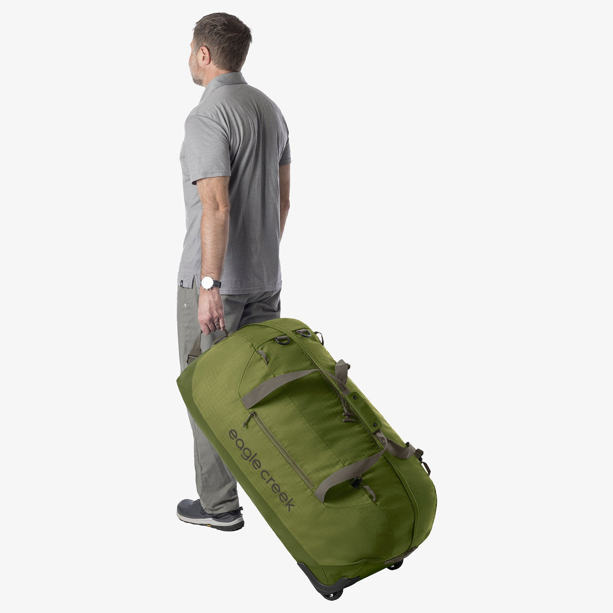 Eagle Creek No Matter What 120L Rolling Duffel Bag - Olive Green