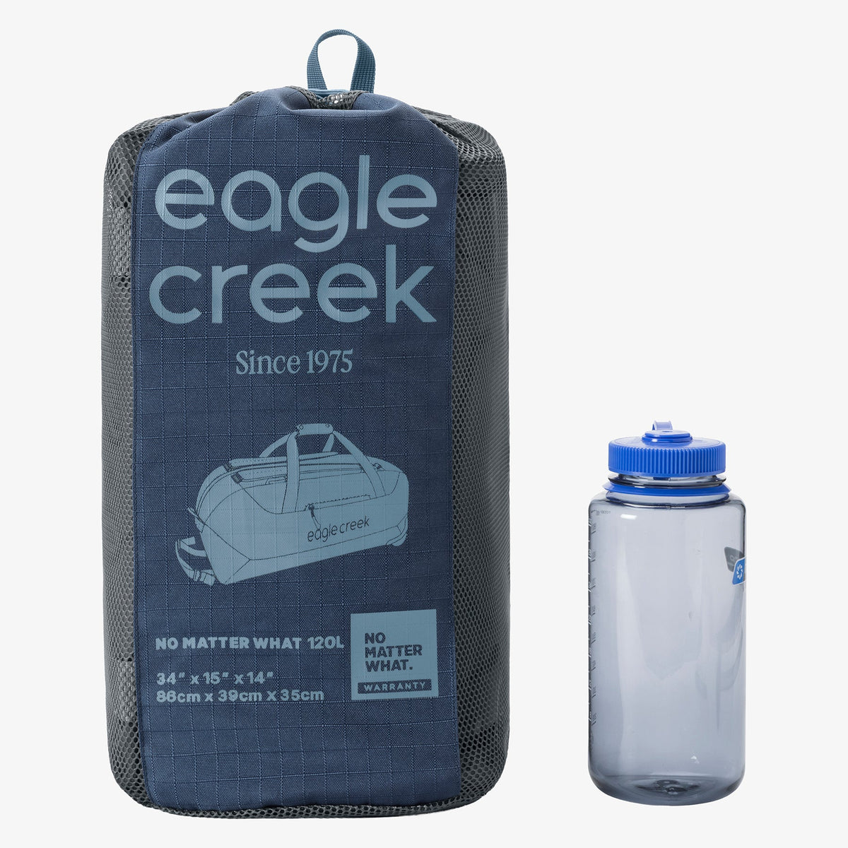Eagle Creek No Matter What 120L Rolling Duffel Bag - Pilot Blue