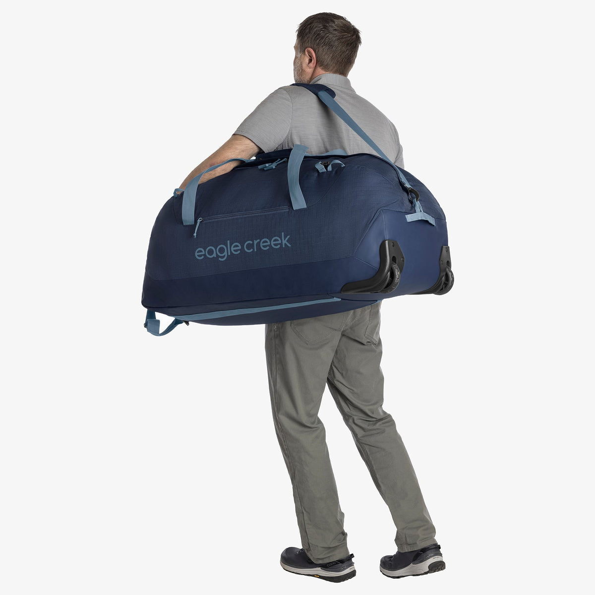 Eagle Creek No Matter What 120L Rolling Duffel Bag - Pilot Blue