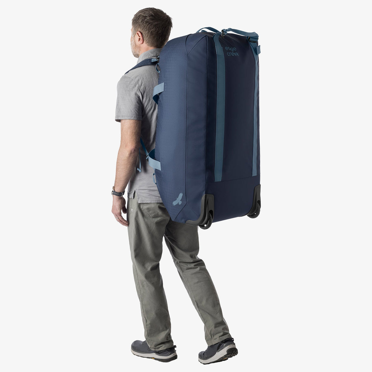 Eagle Creek No Matter What 120L Rolling Duffel Bag - Pilot Blue