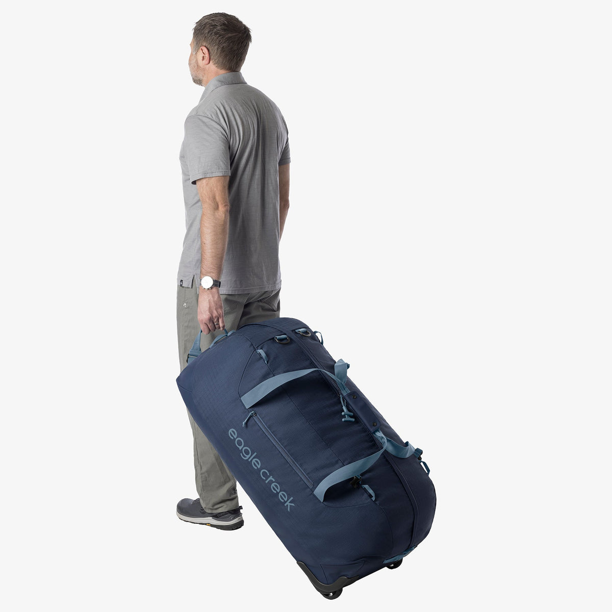 Eagle Creek No Matter What 120L Rolling Duffel Bag - Pilot Blue