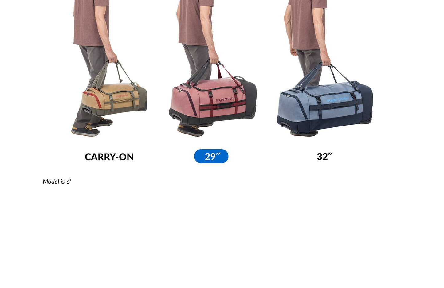 Eagle Creek Cargo Hauler XT 29" Wheeled Duffel - Charcoal
