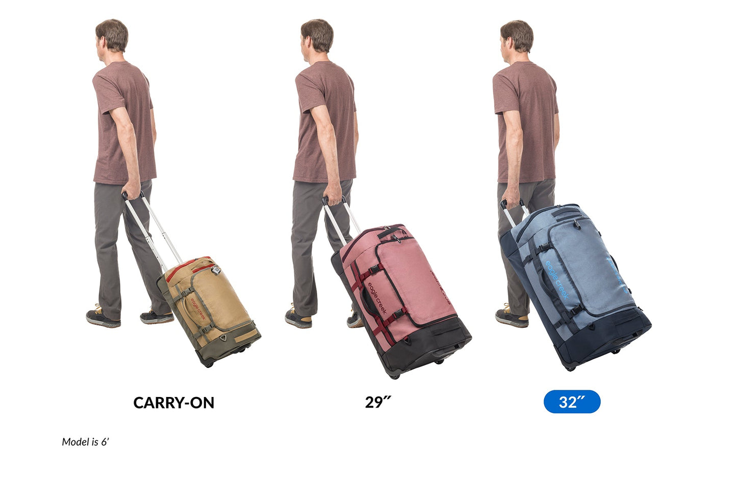Eagle Creek Cargo Hauler XT 32" Wheeled Duffel - Charcoal