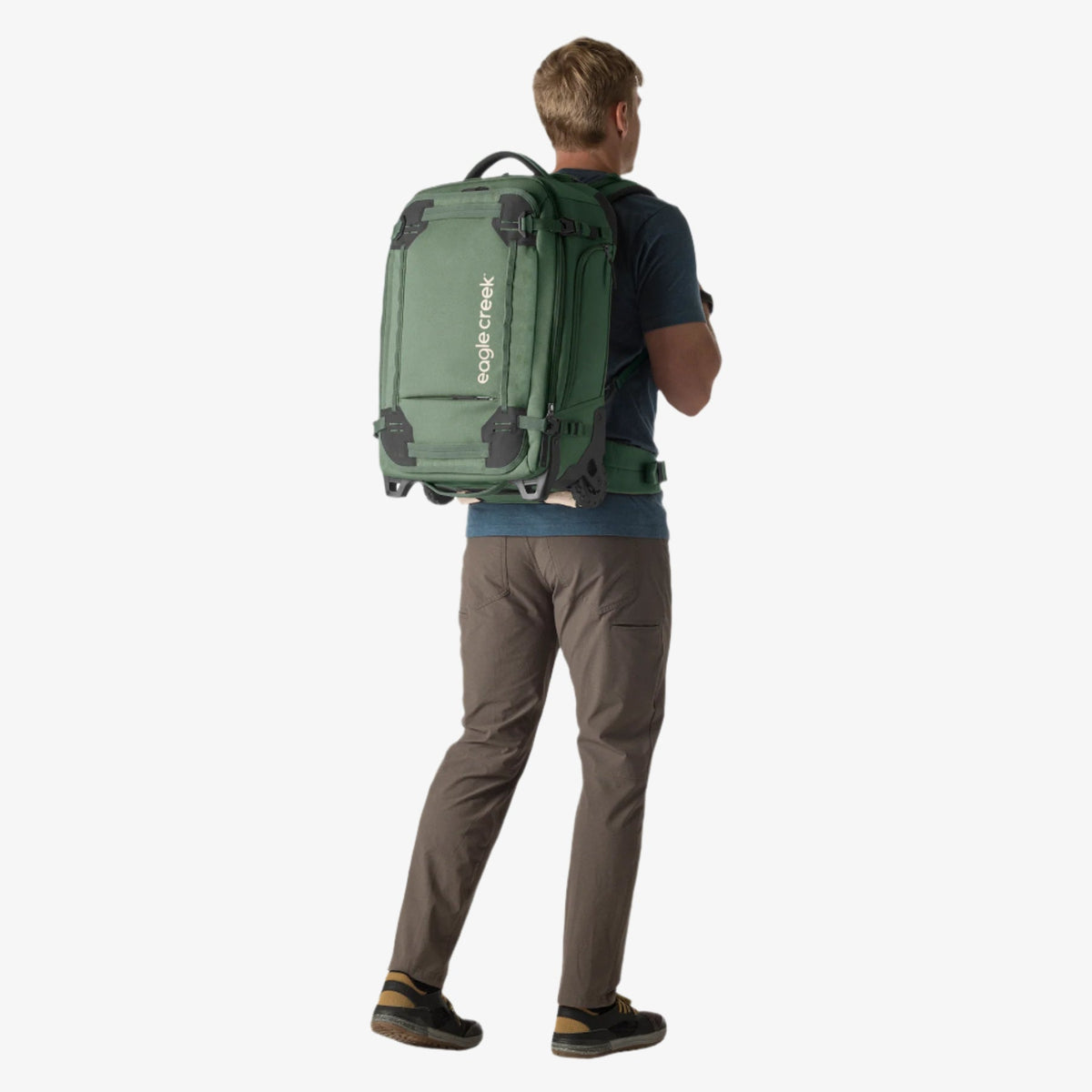 Eagle Creek Gear Warrior XE 2-Wheel 21.75" Convertible Carry-On Luggage - Jungle Green