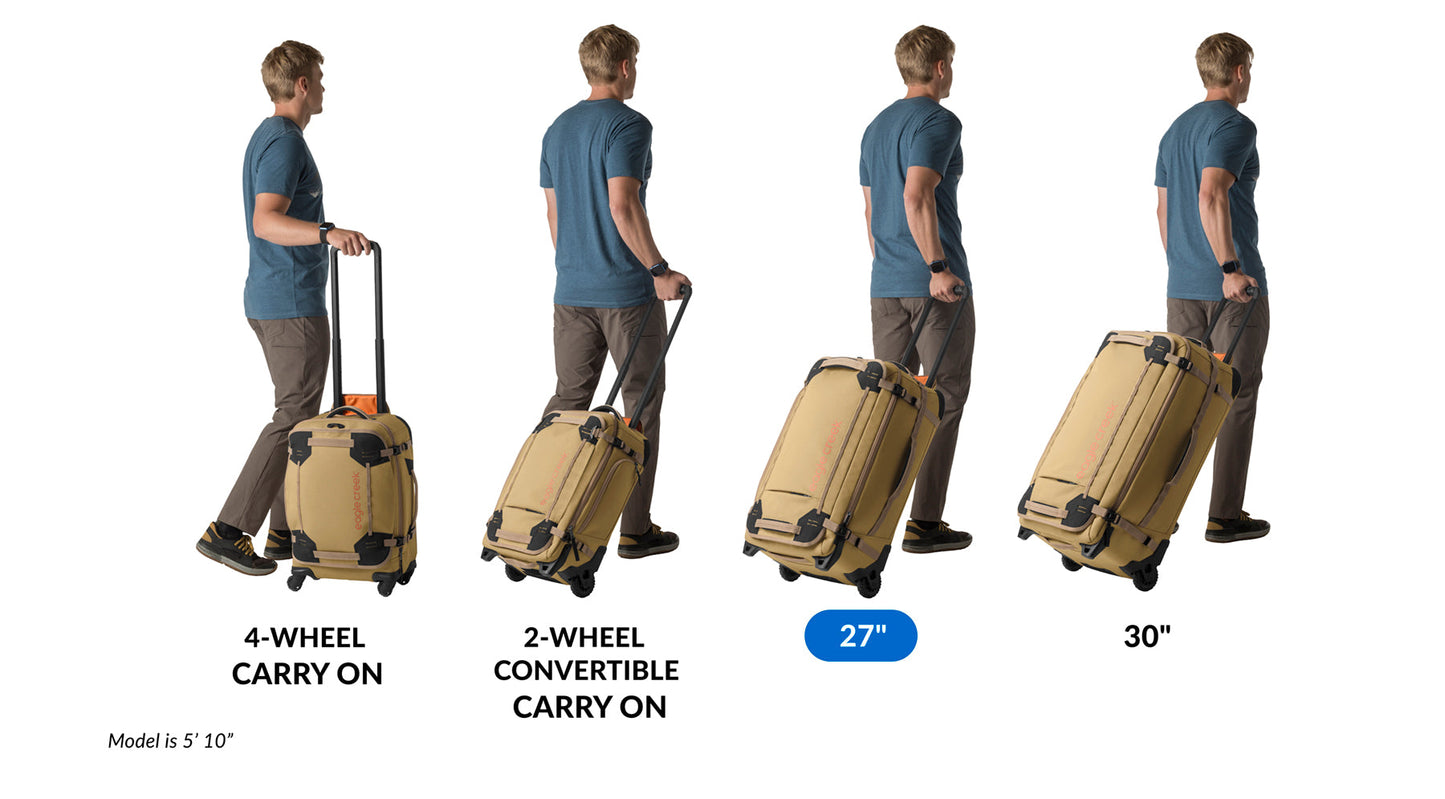 Eagle Creek Gear Warrior XE 2-Wheel 27" Luggage - Black