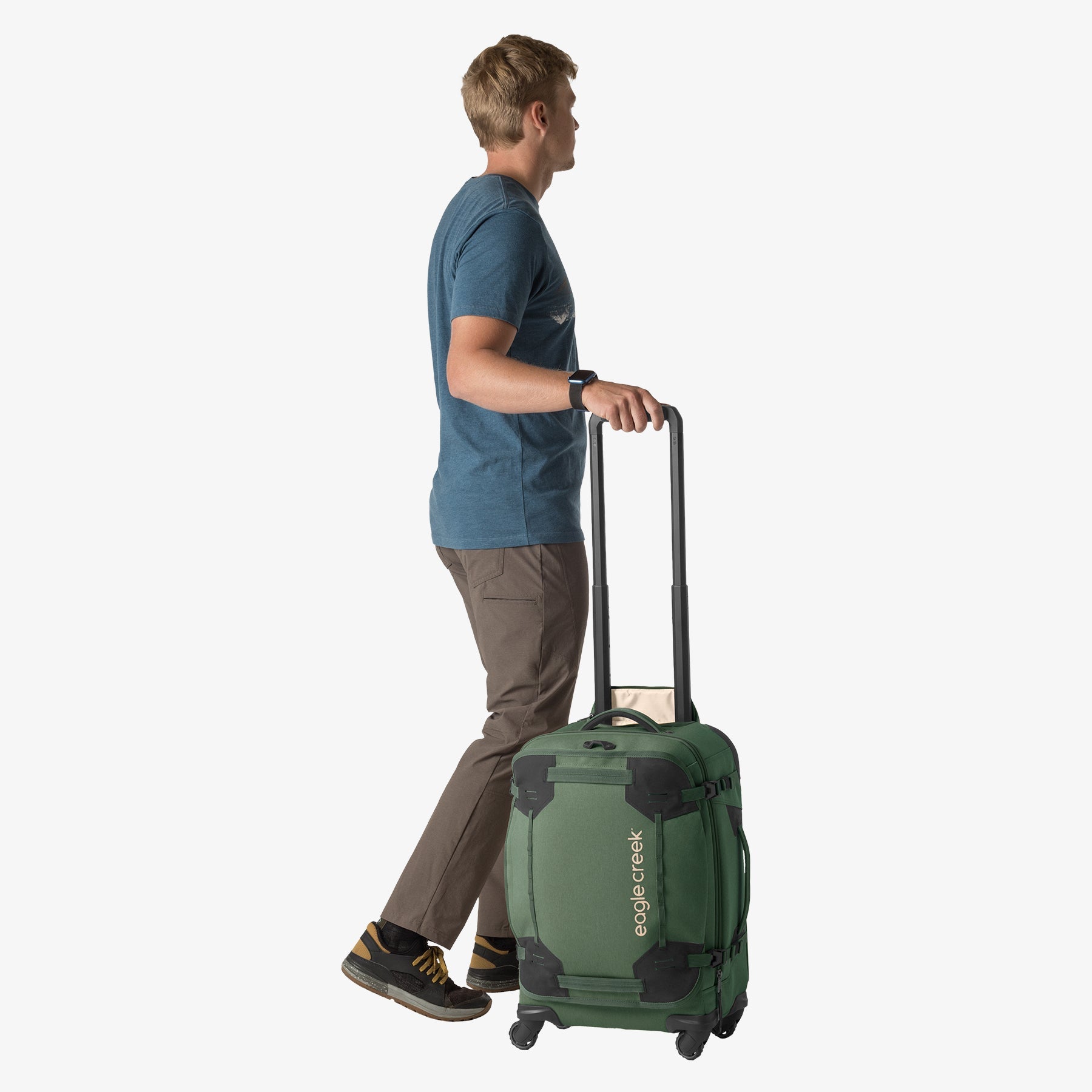 Eagle Creek Gear Warrior XE 4-Wheel Large Carry-On Luggage - Black