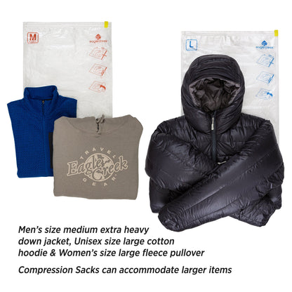 Eagle Creek Pack-It® Compression Sack Set M/L - Clear