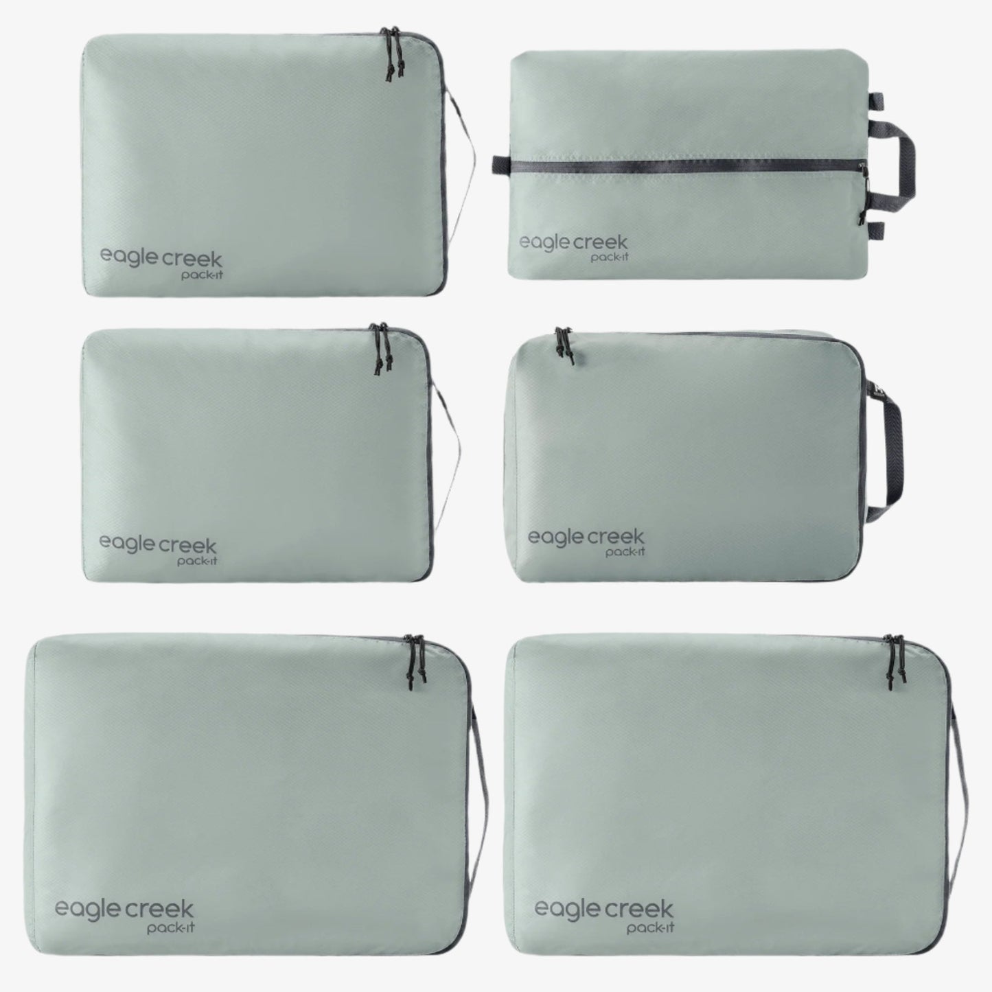 Eagle Creek Pack-It Isolate Pack-It® Isolate Extended Stay Packing Cube Set - Storm Grey