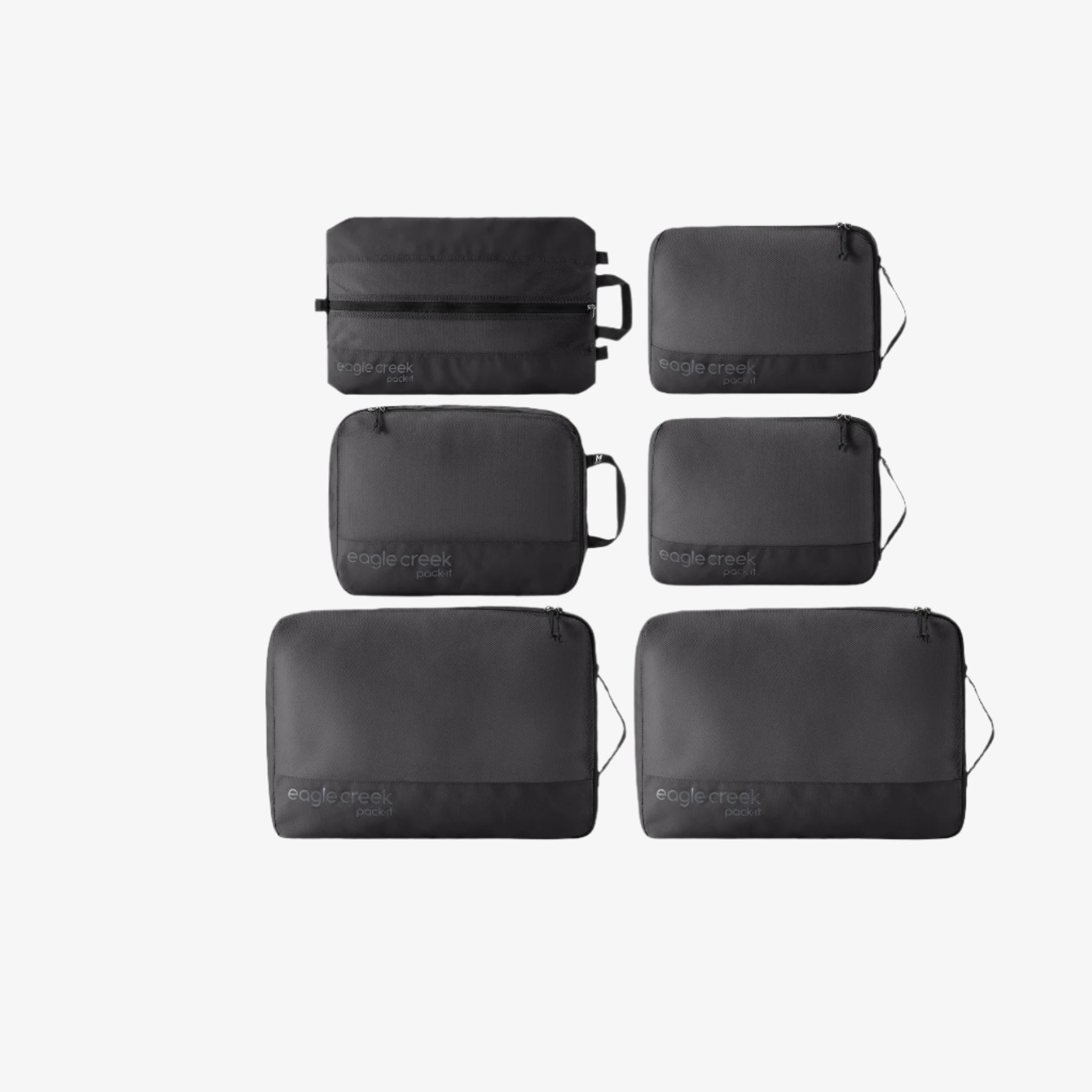 Eagle Creek Pack-It Reveal Pack-It® Reveal Extended Stay Packing Cube Set - Black