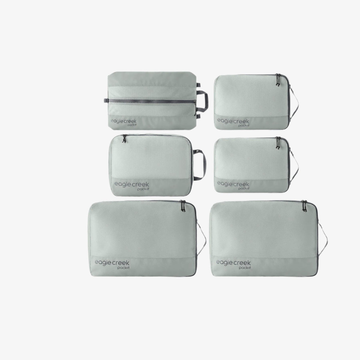 Eagle Creek Pack-It Reveal Pack-It® Reveal Extended Stay Packing Cube Set - Storm Grey