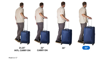 Eagle Creek Expanse 4-Wheel 30" Luggage - Pilot Blue