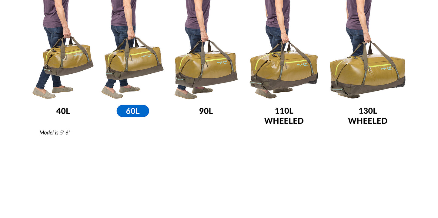 Eagle Creek Migrate 60L Duffel Bag - Rush Blue