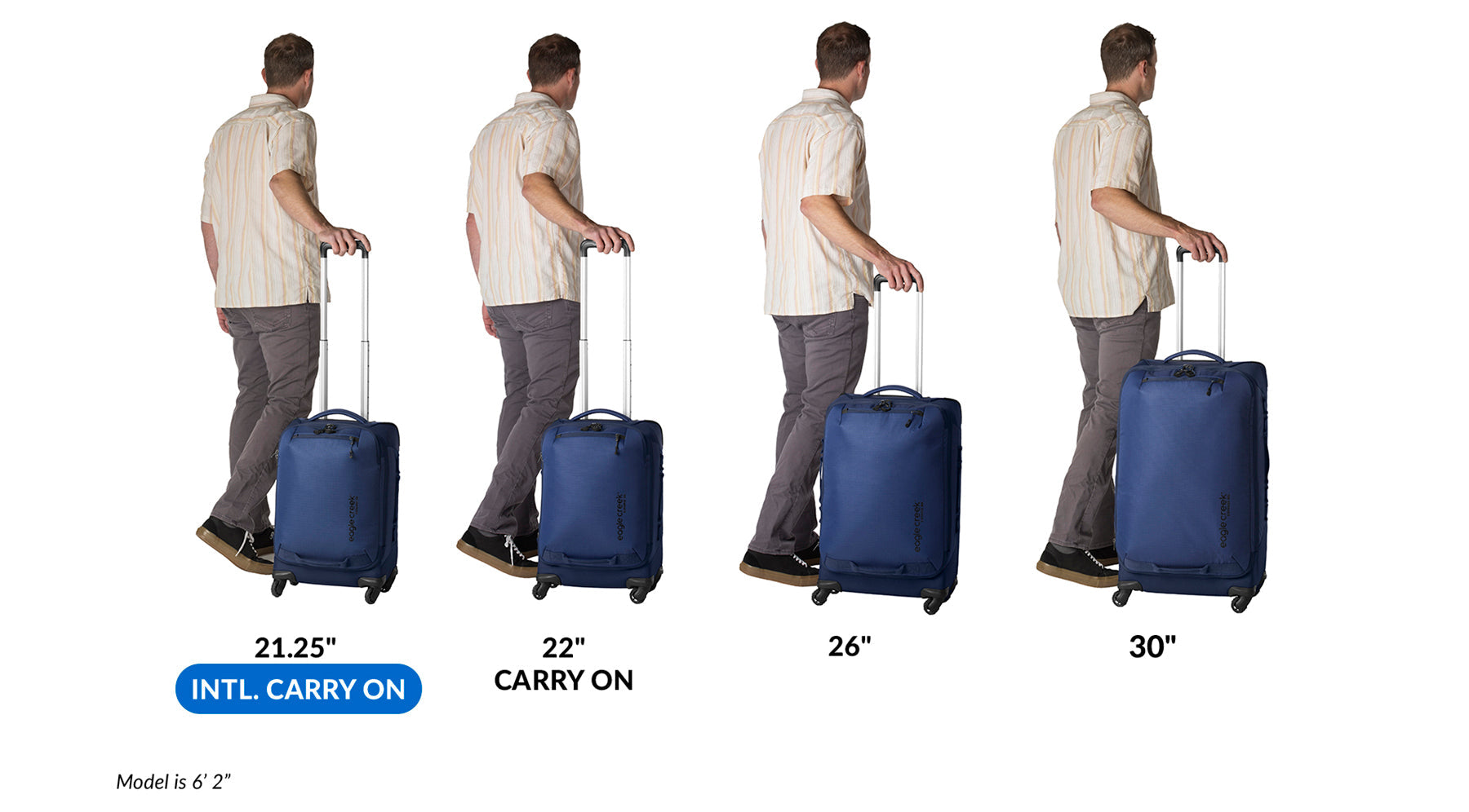 Eagle Creek Expanse 4-Wheel 21.5" International Carry-On Luggage - Gold
